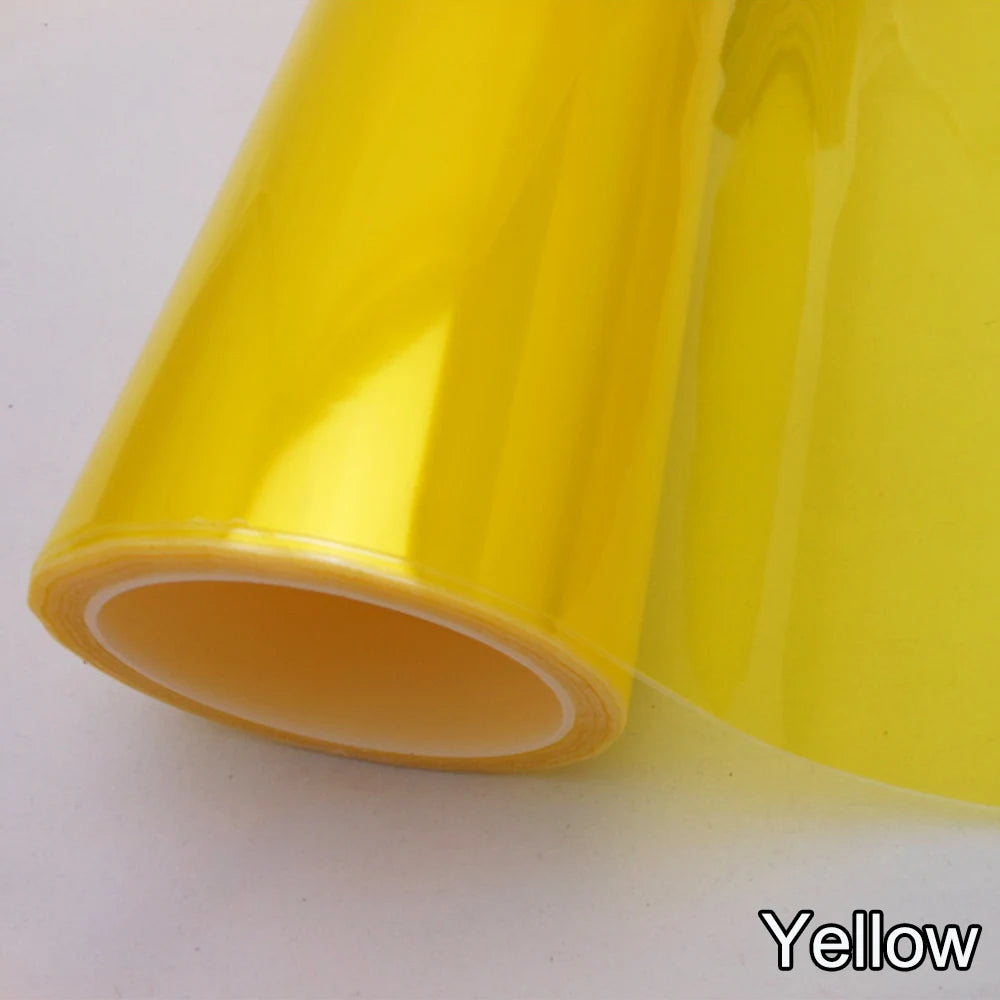 Smoke Matte Black Car Headlight Film Tint Taillight Fog Light Vinyl Film For Headlights Rear Lamp Tinting