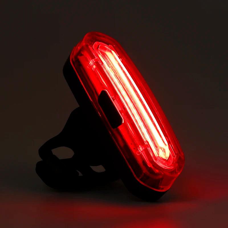 Cycling Tail Light Outdoor Highlight USB Charging Mountain Led Warning  Bike Lights Tail Lamp Rear Light Bicycle Accessories