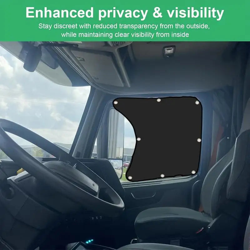 Semi Window Shade Side Window Sun Shade Protective Truck Sun Shade Block Sun