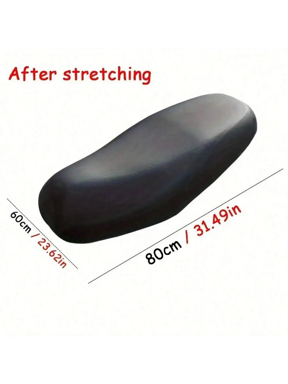 Waterproof Motorcycle Seat Cover Elastic Leather Scooter Protector Interior Auto