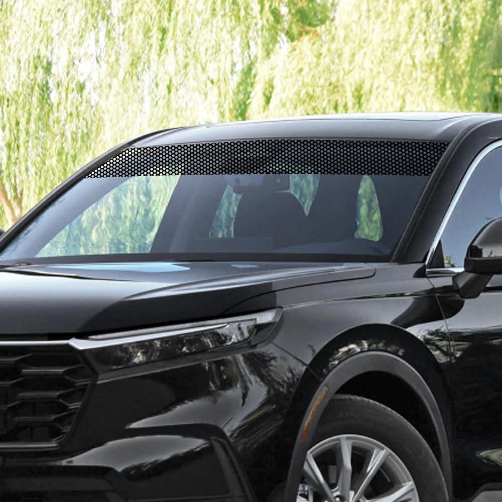Car Sunshade Stickers Auto Front Windshield 3D Vinyl Film Rear Gear Sunshade