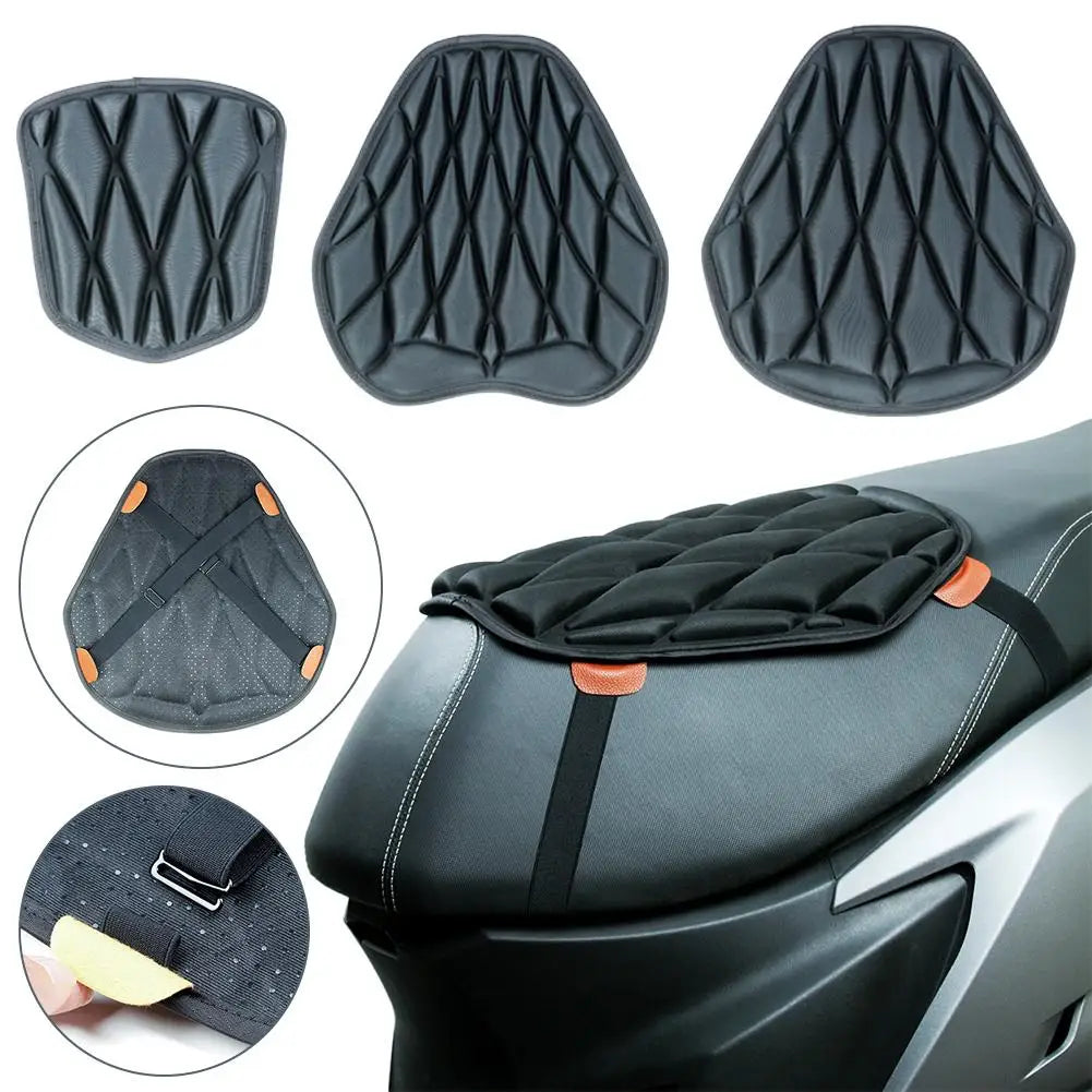 Motorcycle Seat Cover 3D Comfort Air EVA Cushion Waterproof UV Heat Interior