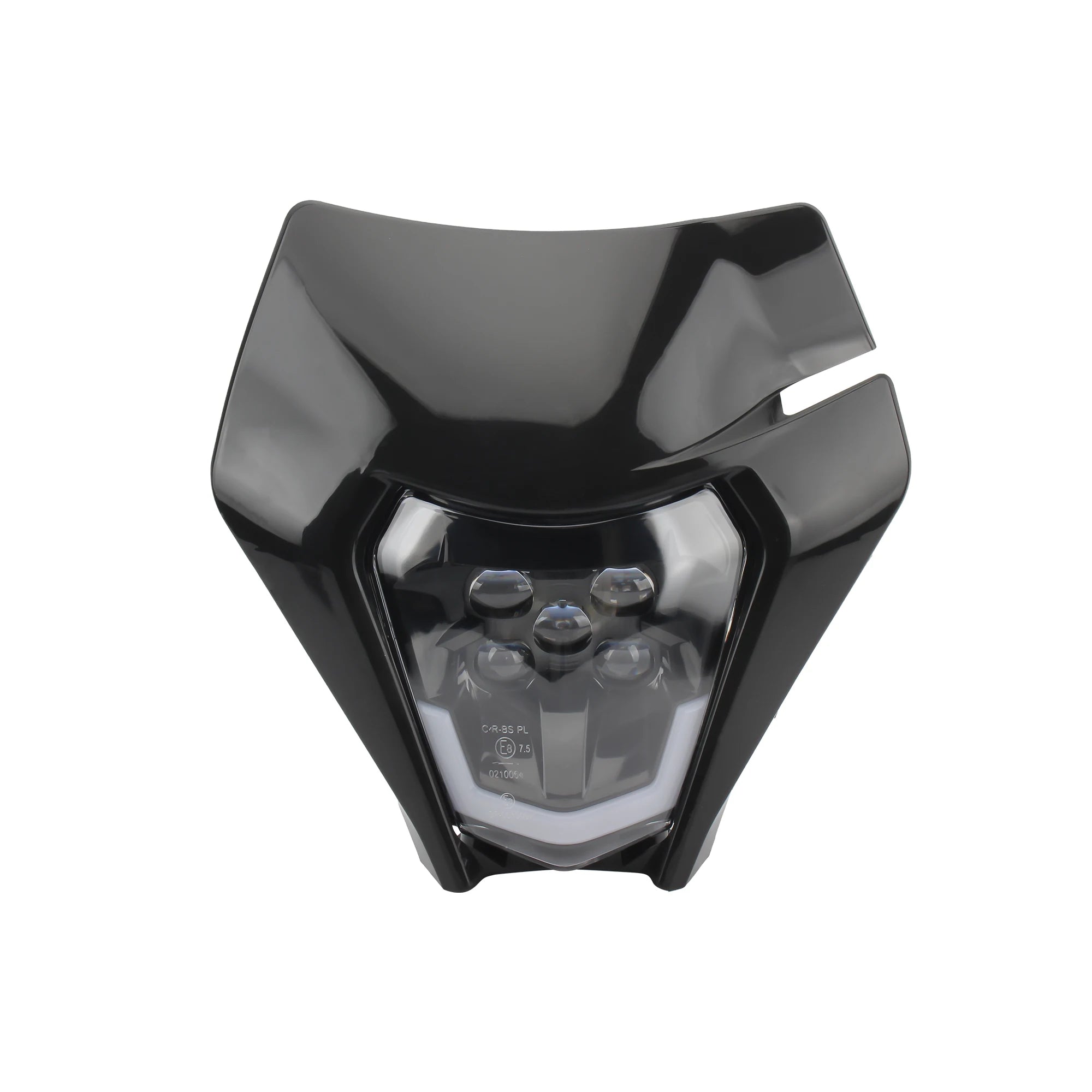 Motorcycle LED Headlight Plate for KTM EXC XC SX MX XC 125 250 300 450 Supermoto Enduro Universal Dirt Bike Headlights