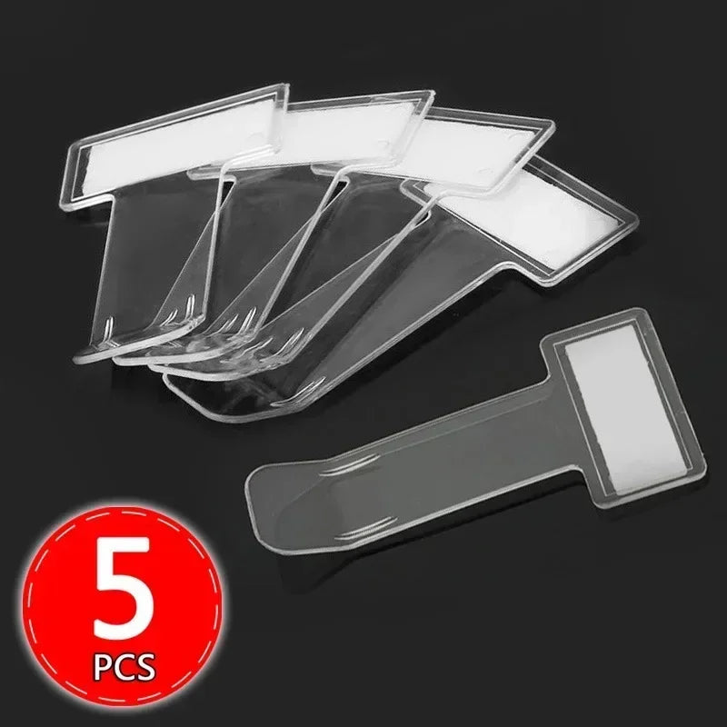 5PCS Car Parking Ticket Clip Windscreen Card Bill Holder Mount Fastener Premium Automotive Accessory