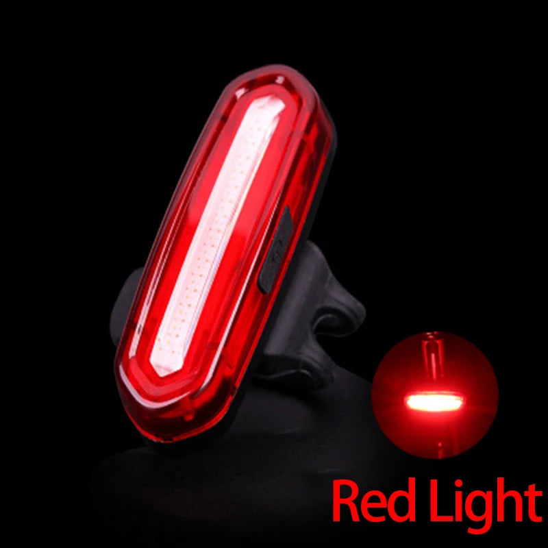 Cycling Tail Light Outdoor Highlight USB Charging Mountain Led Warning  Bike Lights Tail Lamp Rear Light Bicycle Accessories
