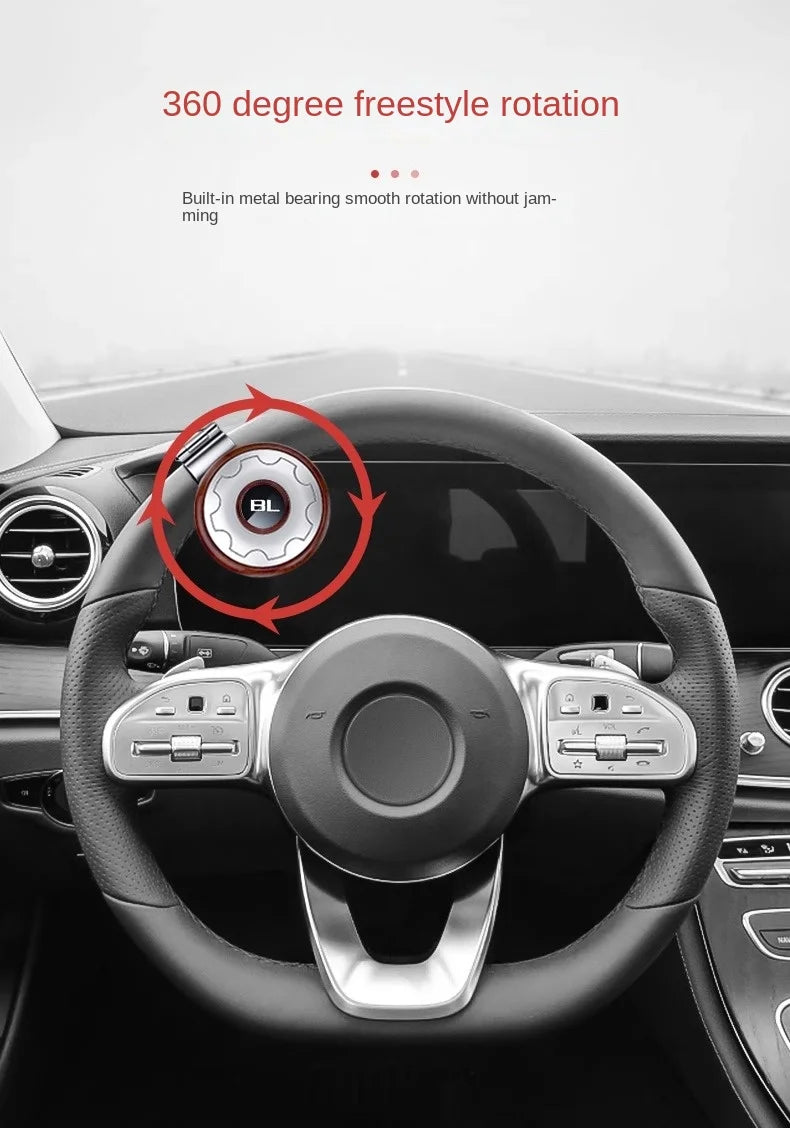 Car Steering Wheel Booster Ball Turning Spinner Knob Bearing Power Handle