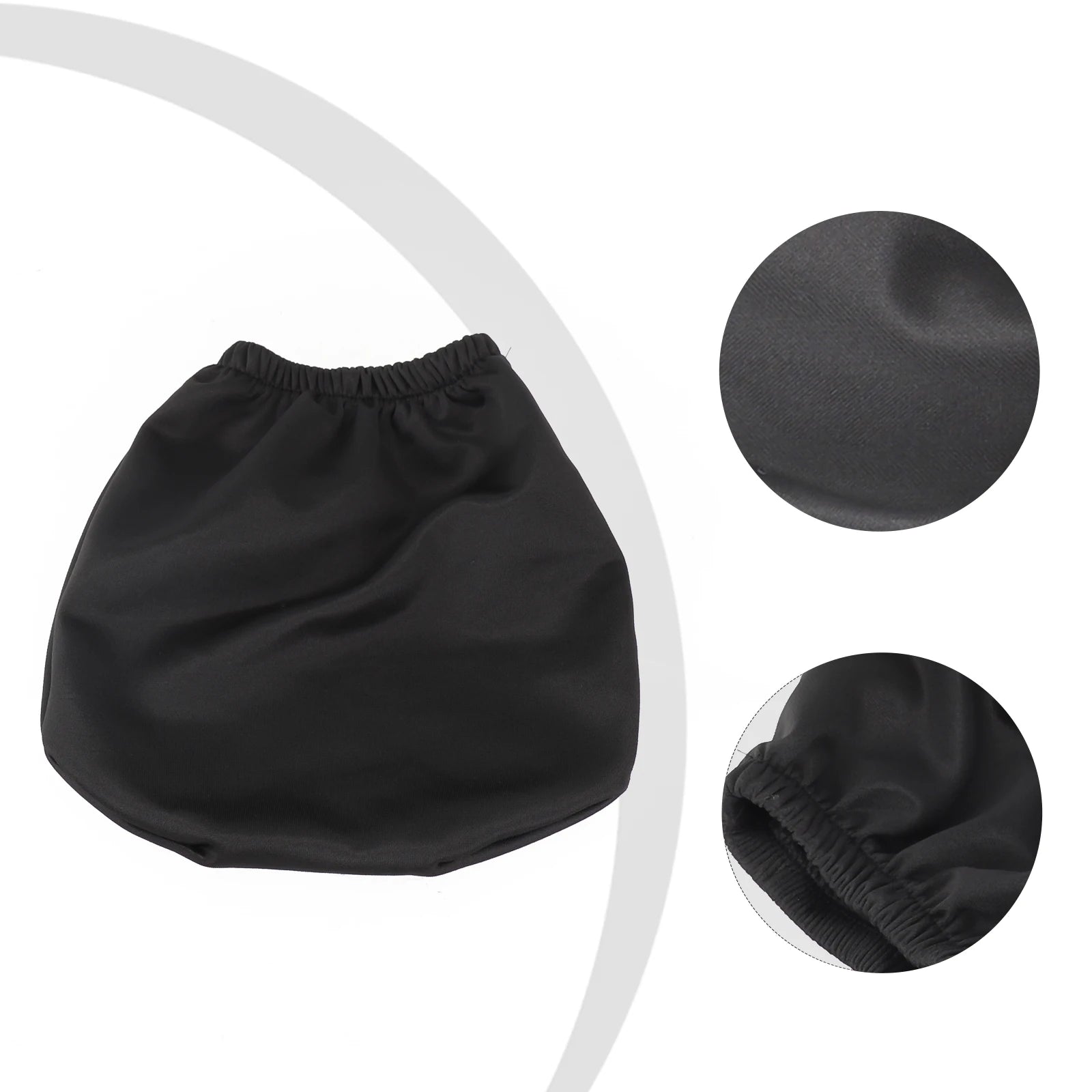 1 pc Premium Cloth Headrest Cover For Car Truck SUV Auto Universal Elastic Neck