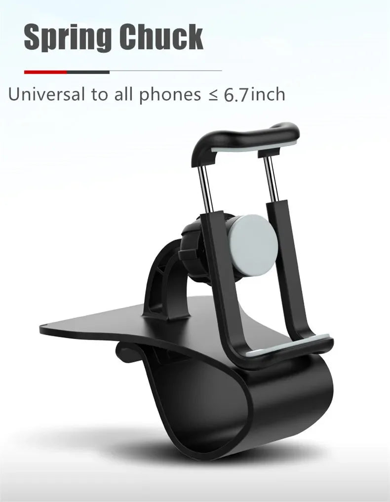 360 Rotatable Car Phone Holder Universal Cell Stands Rack Dashboard Bracket
