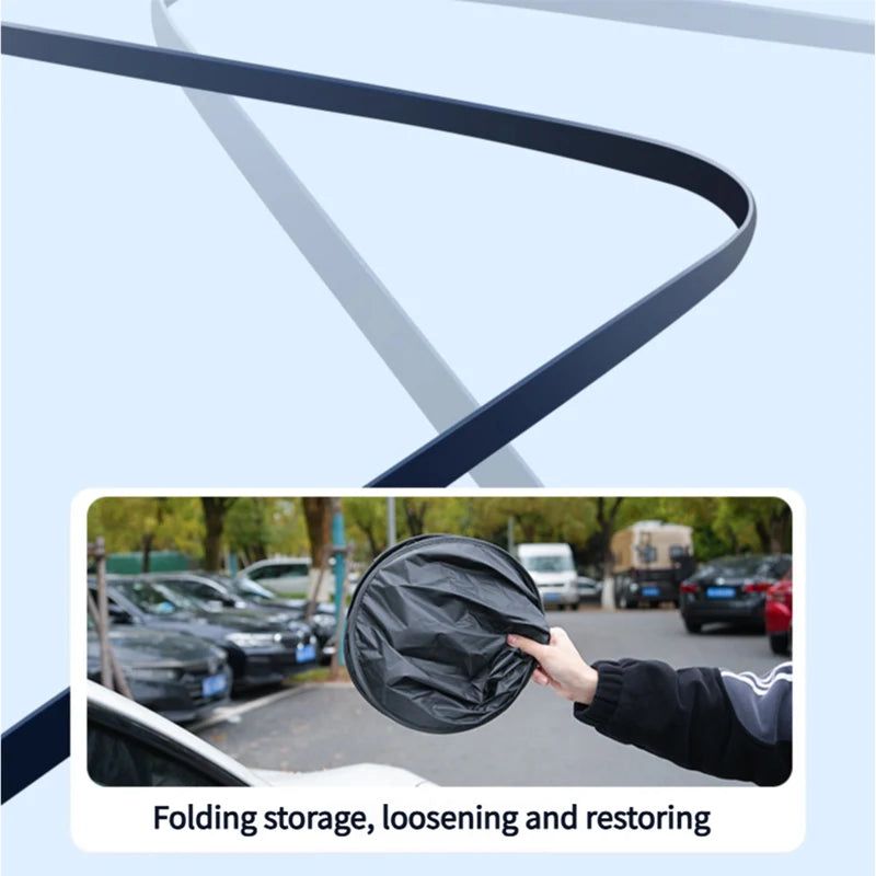 UV-Reflective Car Sun Shade Cover Rear Windshield Sun Protection Sunshade