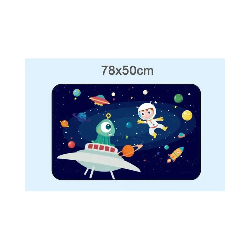 Cartoon Universal Side Window Sunshade UV Protection For Baby Children Car