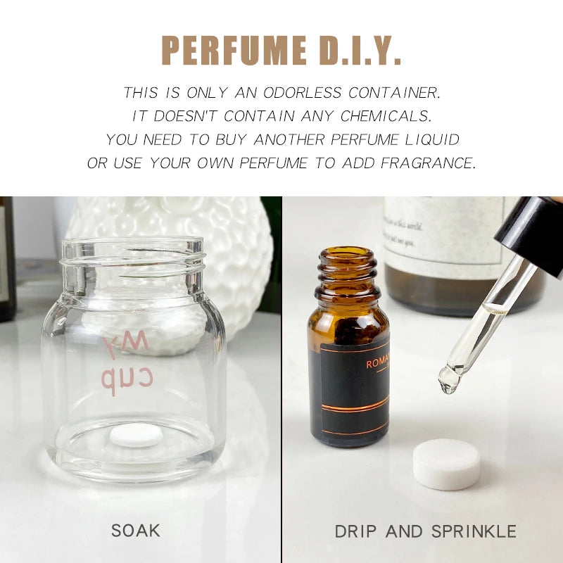 Odorless DIY perfume ornament airplane pilot bear car air freshener decoration