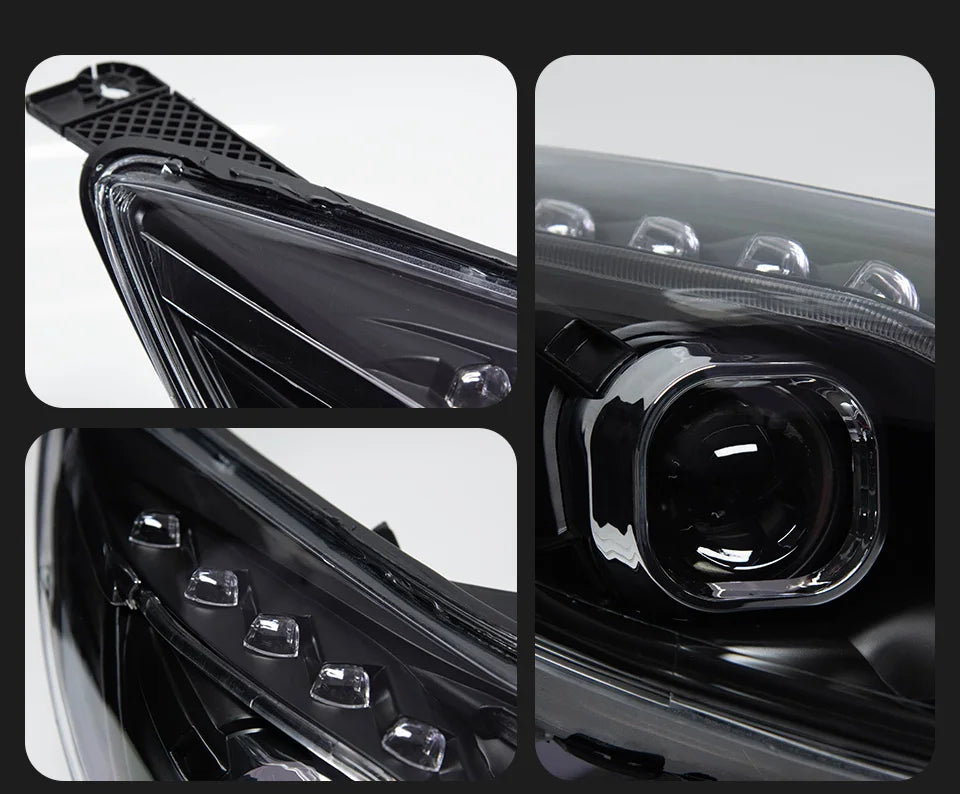 AKD Car Styling Headlights for Ford Focus LED Headlight Projector Lens 2012-2014 Focus 3 DRL Head Lamp Automotive Accessories