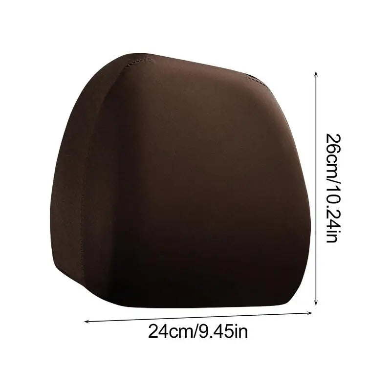 Headrest Cover For Car Full Coverage Dustproof Front Seat Head Rests Interior