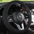 Car Steering Wheel Cover Skidproof 38cm Durable Fabric Elastic Steering Wheel