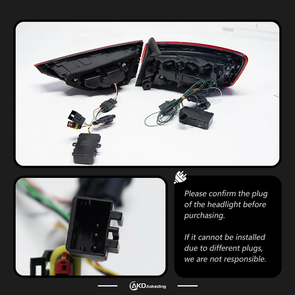 Car Lights for Audi A3 8V Limousine Sedan 2013-2020 LED Auto Taillight Assembly Upgrade Dynamic Turn Signal Lamp Accessories