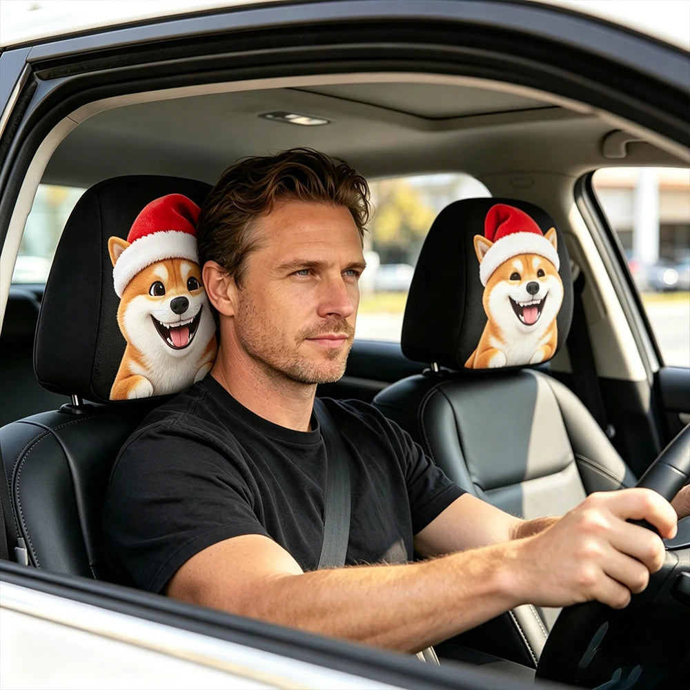 Car Headrest Funny Cover Accessories Interior Gadgets Decor Styling Ideas Seat