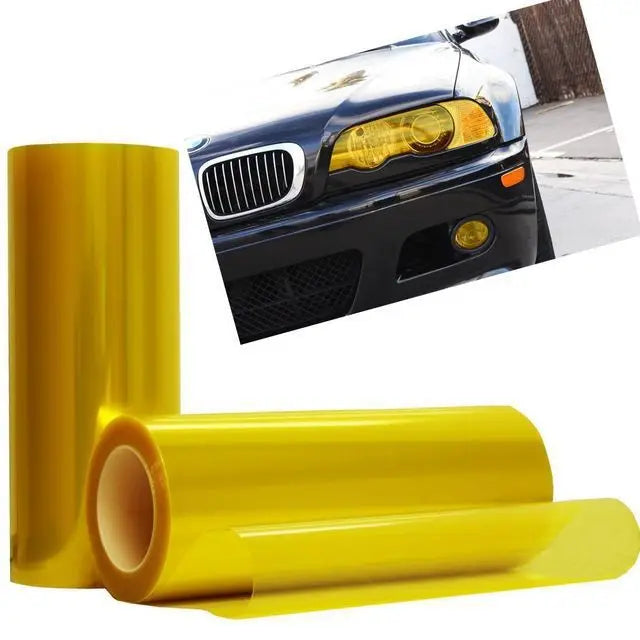 Car Headlight Taillight Protective Film Tint Vinyl Film Auto Lamp Film Sticker Sheet Color-Changing Smoke Matt Rear Fog Stickers