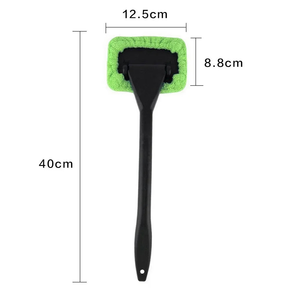 New Car Window Cleaner Brush Kit Windshield Cleaning Wash Tool Inside Interior Premium Automotive Accessory