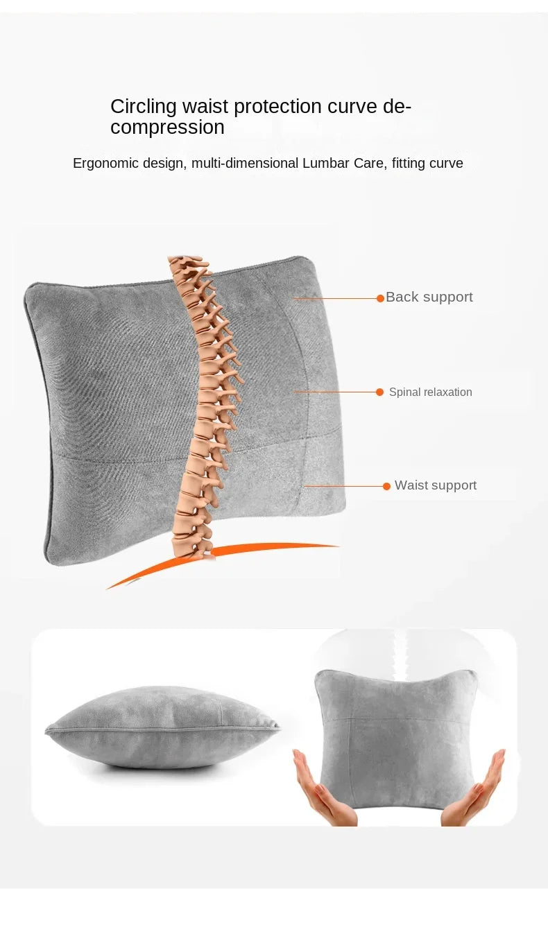 Car Headrest Neck Support Seat Maybach Design S Class Soft Universal Interior