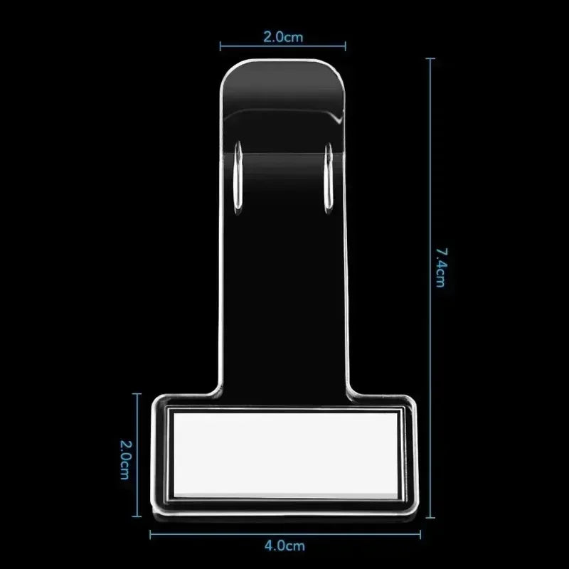 5PCS Car Parking Ticket Clip Windscreen Card Bill Holder Mount Fastener Premium Automotive Accessory