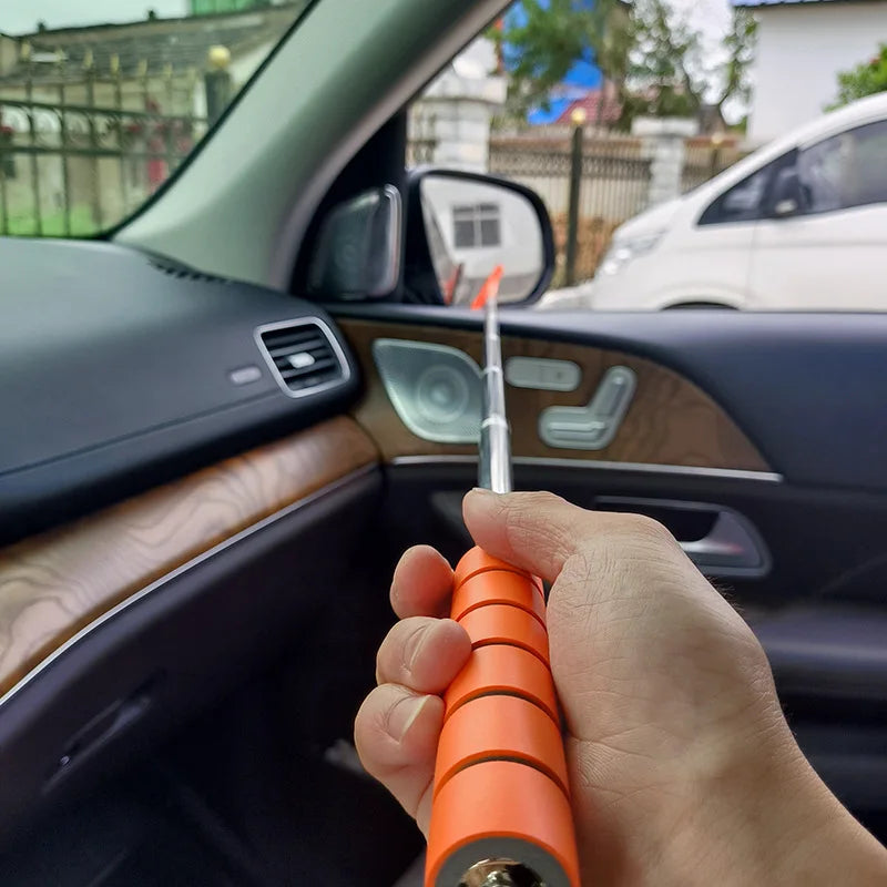 Car Rearview Mirror Wiper Cleaning Tool Auto Glass Mist Cleaner Scraper Premium Automotive Accessory