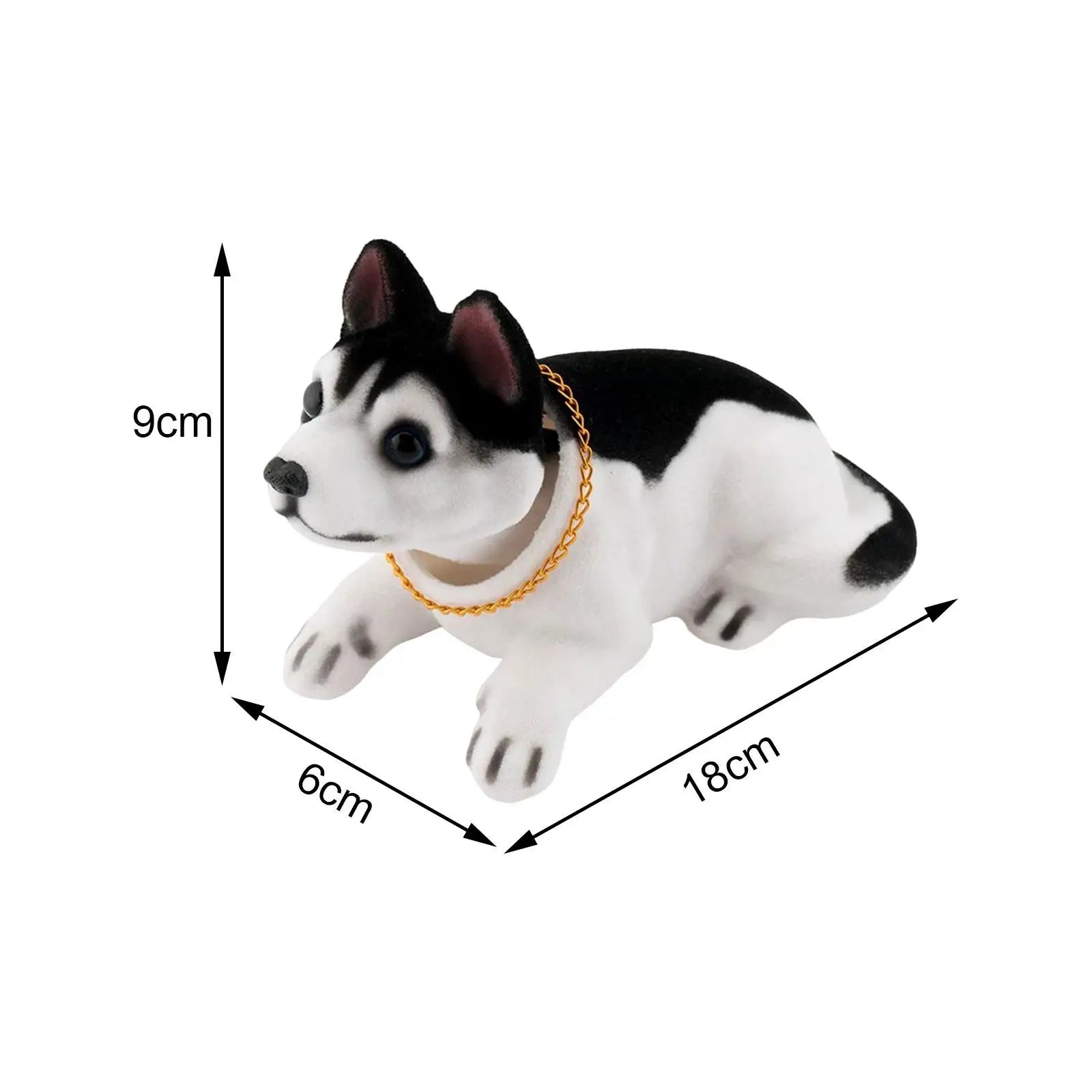 Shaking Head Dog Car Ornaments Dashboard Toys Cute Gift for Premium Automotive Accessory