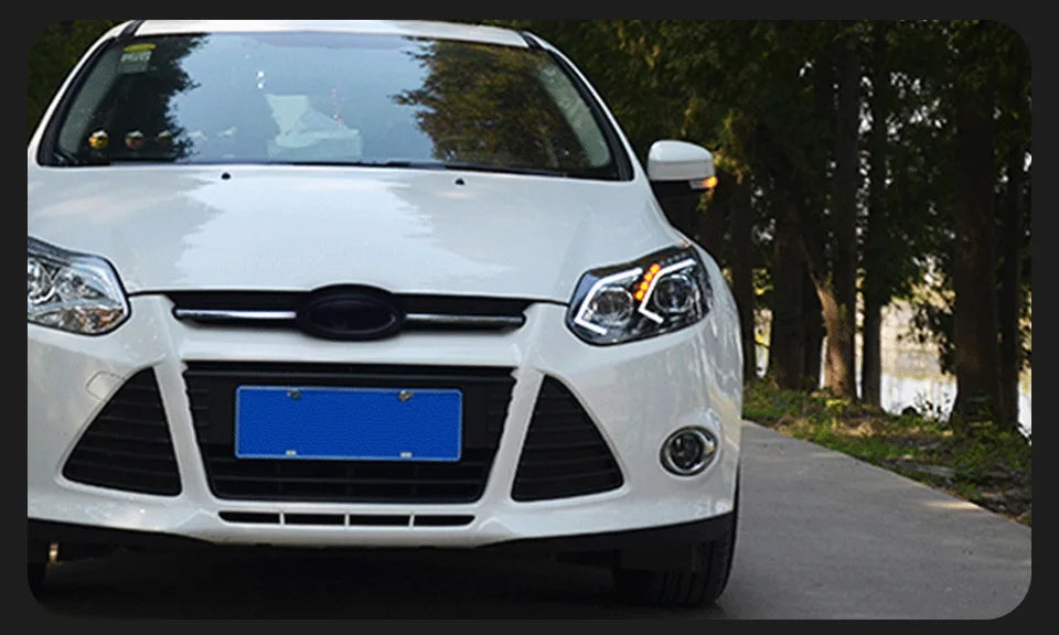 AKD Car Styling Headlights for Ford Focus LED Headlight Projector Lens 2012-2014 Focus 3 DRL Head Lamp Automotive Accessories