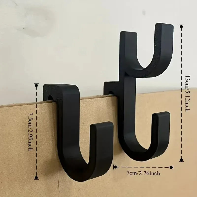 2/4PCs Car Umbrella Holder Trunk Hook Mount Towel Hooks Universal Bracket Stand