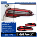 AKD Car Lights for BMW X5 G05 Led Tail Light 2018-2022 G05 Rear Lamp DRL Turn Signal Reverse Automotive Accessories