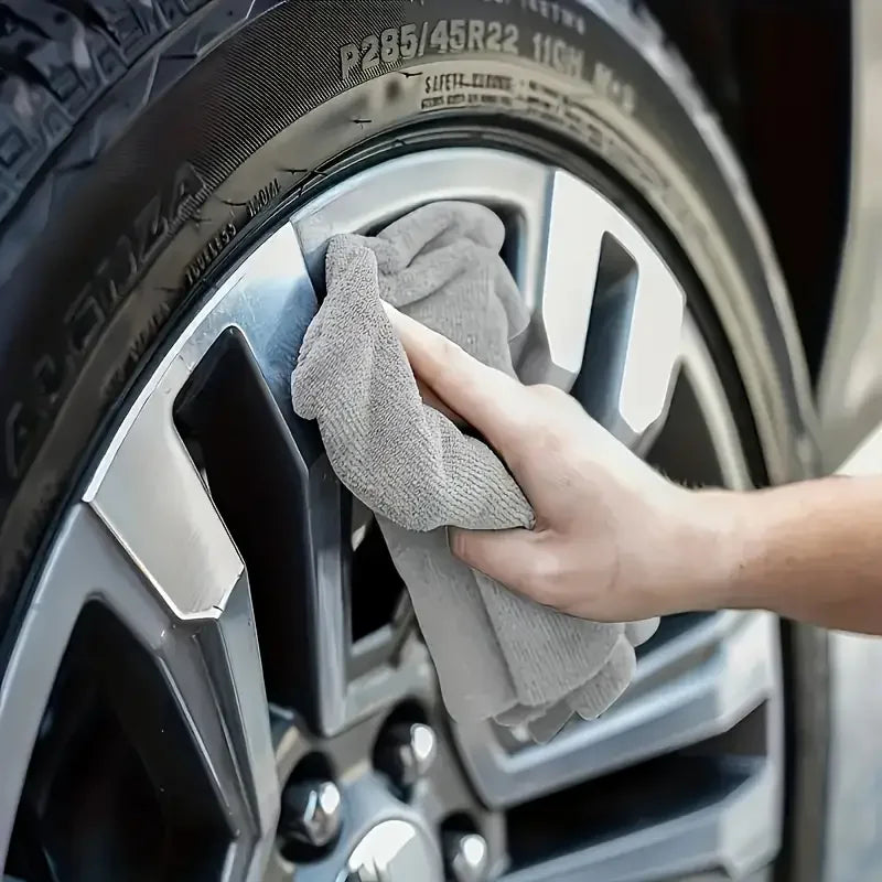 Thicken Microfiber Cleaning Cloths Lint Free Towel Reusable Towels Absorbent for Premium Automotive Accessory