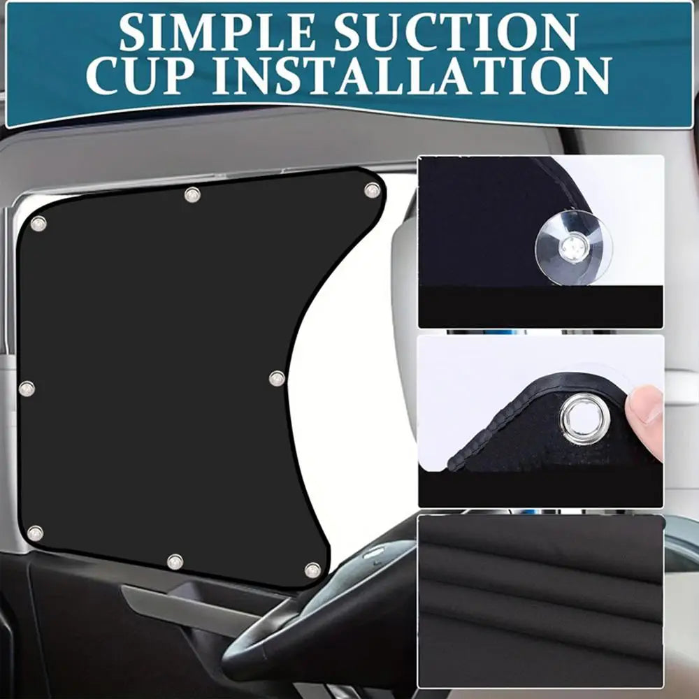Semi Window Shade Side Window Sun Shade Protective Truck Sun Shade Block Sun