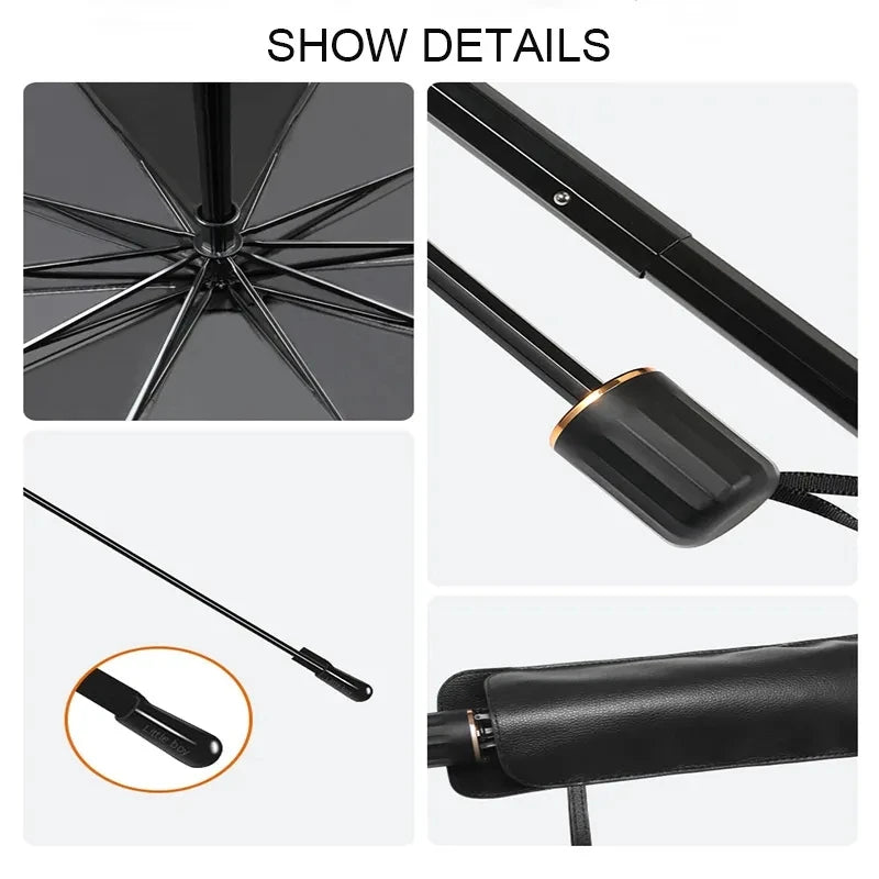 Car Sunshade Umbrella Windshield Folding Front Parasol Umbrella Type Sun Shade