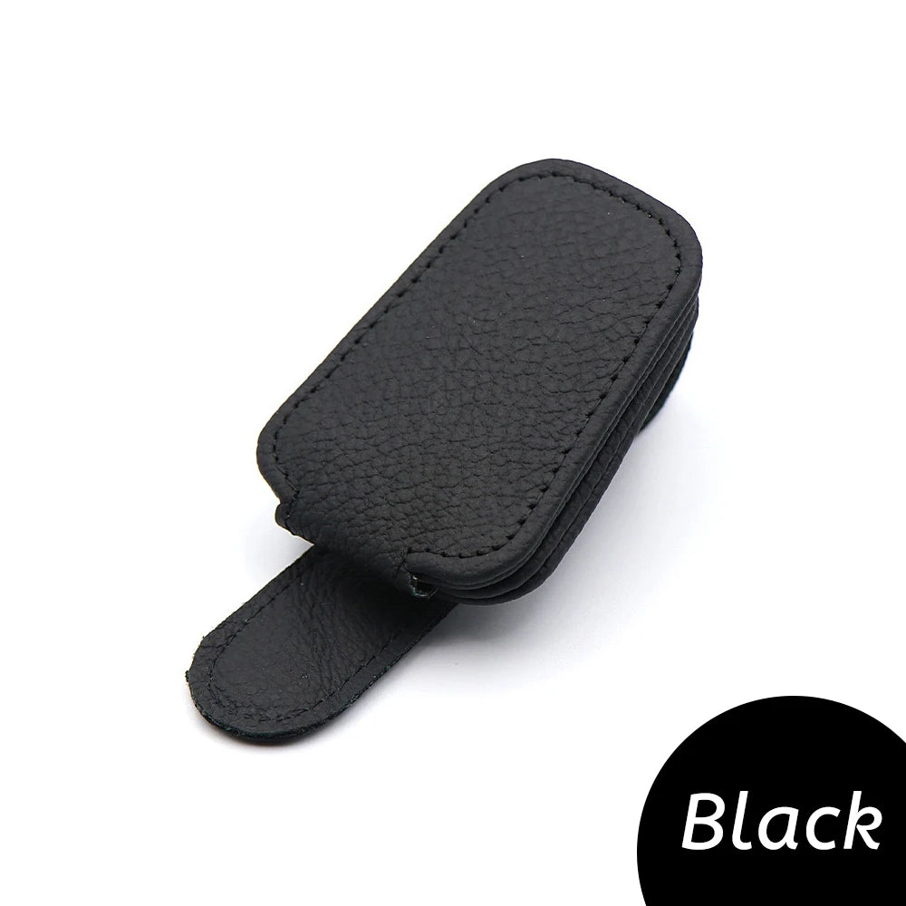 Universal Car Sunglasses Clip Card Ticket Holder Stand Fastener Pen Case Bracket