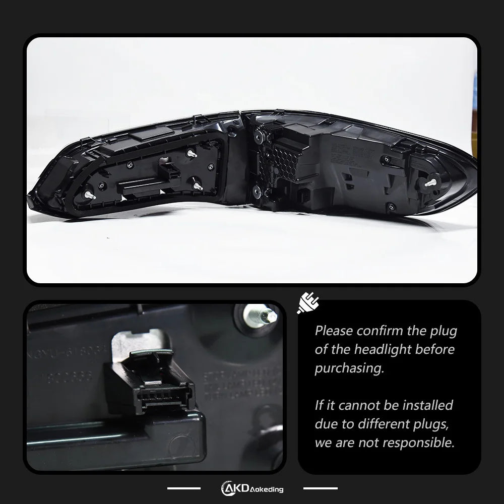 AKD Car Lights for BMW X5 G05 Led Tail Light 2018-2022 G05 Rear Lamp DRL Turn Signal Reverse Automotive Accessories