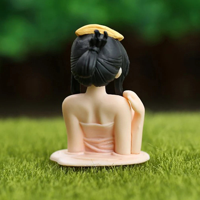 Interior Car Dashboard PVC Decorations Widget Sexy Anime Doll Chest Shaking Premium Automotive Accessory