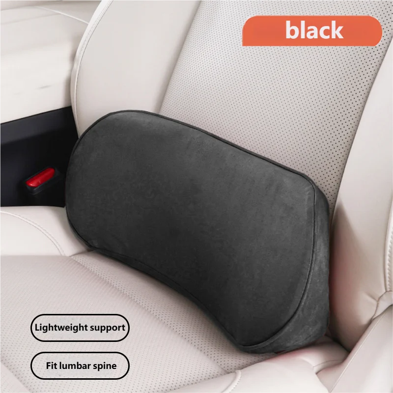 Car Memory Foam Lumbar Support Cushion Waist Pillow Backrest Seat Driver