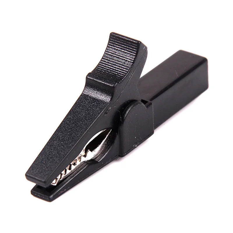 4Pcs/Set 55mm Alligator Clip with Banana Plug 4mm Test Probe Cable Clips Red & Premium Automotive Accessory