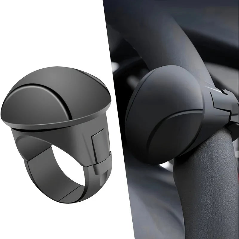 Easy-Grip Silicone Steering Wheel Knob 360° Smooth Rotation One-Hand Operation