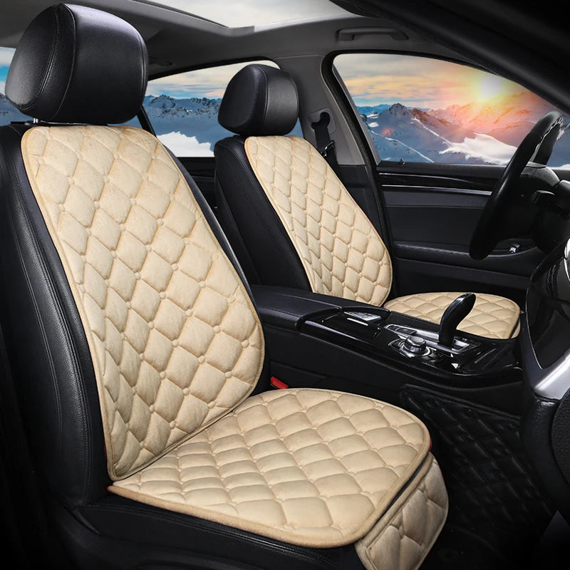Car Seat Cover Protector Universal Winter Warm Auto Cushion Rear Interior