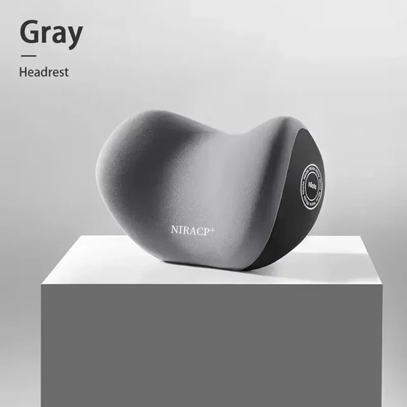 Ergonomic Car Headrest and Lumbar Support Set Memory Foam Neck Cushion Interior