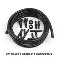 Car Auto Windshield Washer Hose Wiper Blade Pipe Jet Spray Nozzle Water Fluid Premium Automotive Accessory