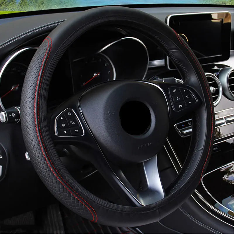 Universal Steering Wheel Cover 37/38 cm Automobile non-slip Car Auto