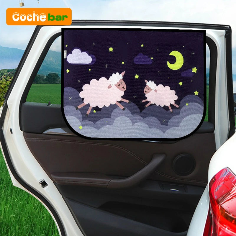 Universal Car Sun Shade Cover UV Protect Curtain Side Window Sunshade Cover