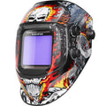 ARCCAPTAIN Welding Helmet Welder Mask Large View True Color Solar Power Auto Darkening Welding Mask For Arc MIG TIG Welder Cut