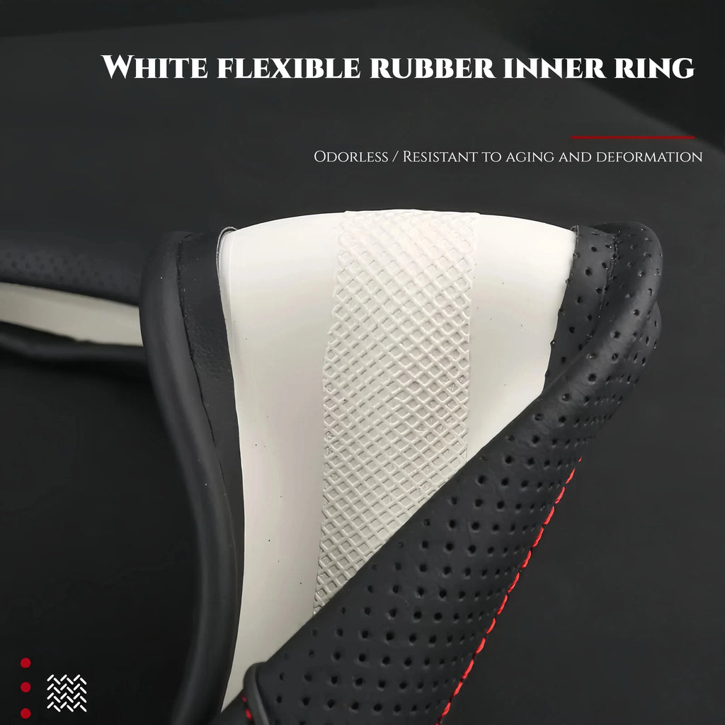 Truck steering wheel protective cover 40-50cm 16-20 "PU leather wear-resistant