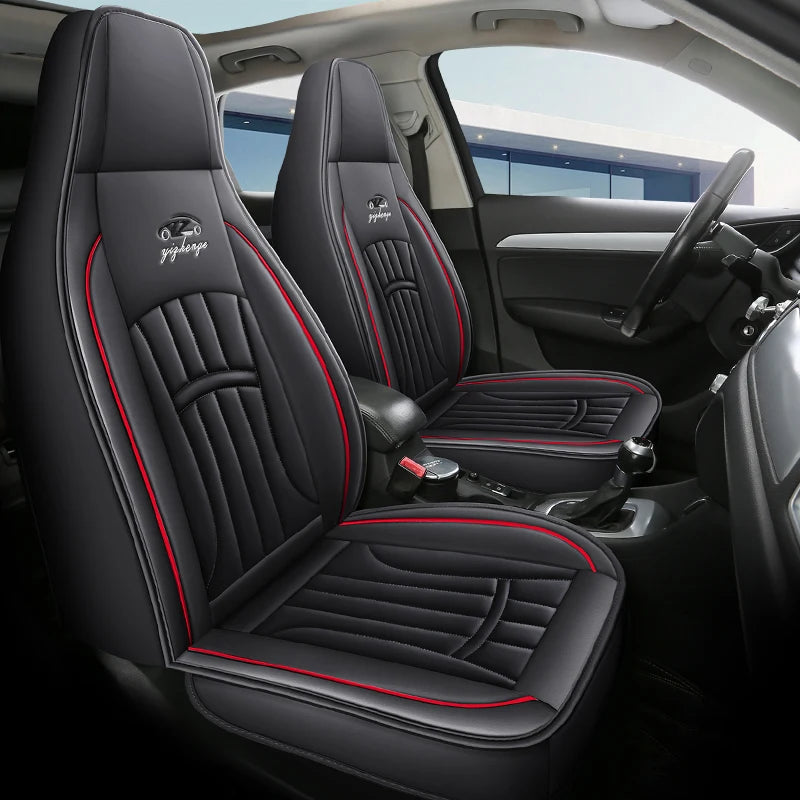 2pc Car Seat Covers for Integrated Headrests Effective Protection Comfortable