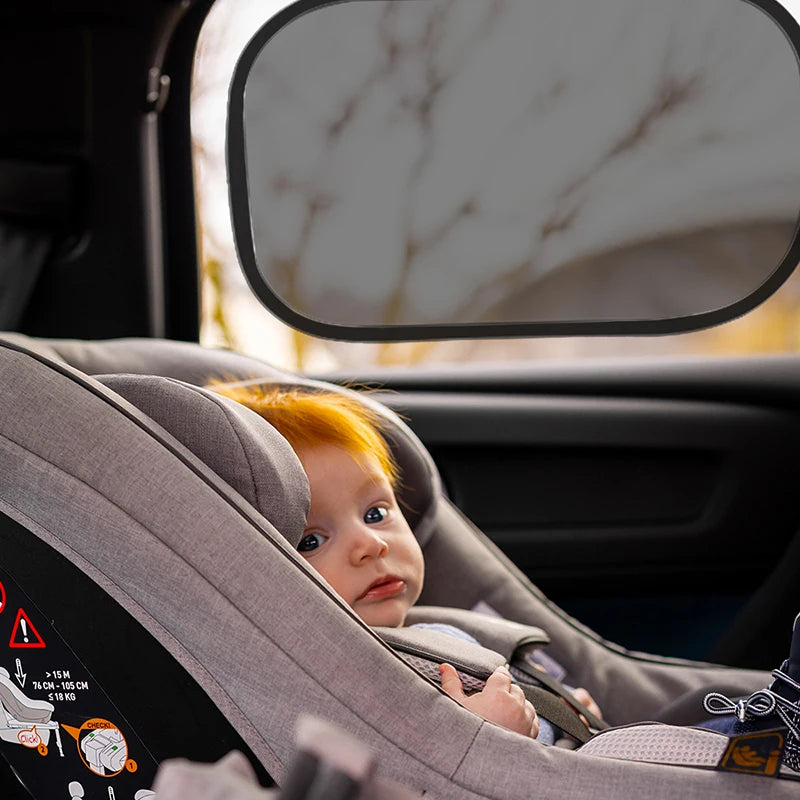 Car Sun Shade For Windows Cartoon Dinosaur Design, Cling on Keep Kids Cool