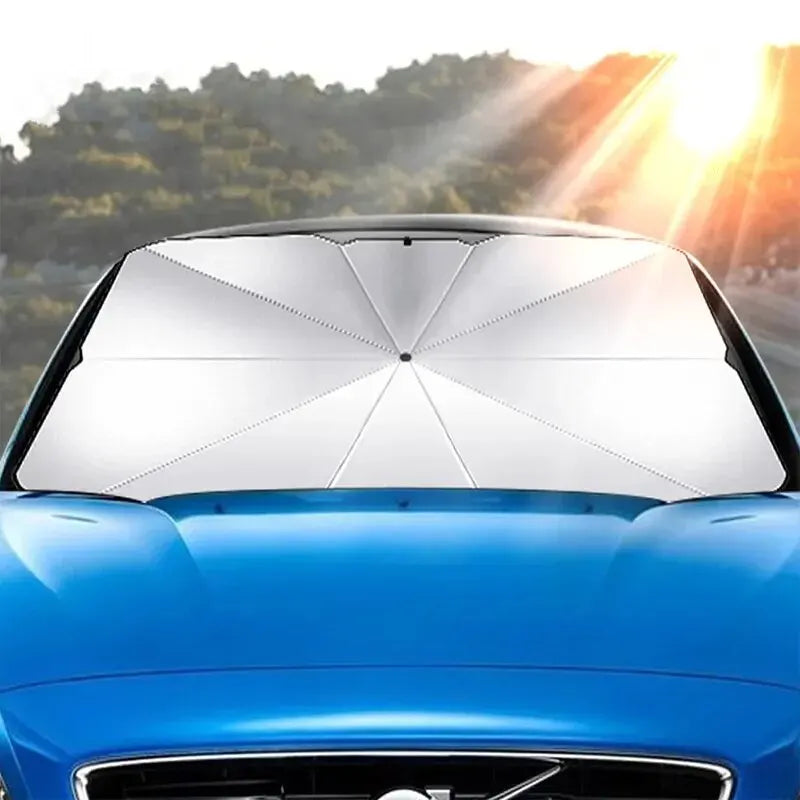 Car Sunshade Umbrella Windshield Folding Front Parasol Umbrella Type Sun Shade