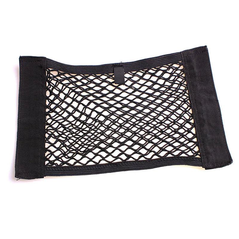 Car Back Rear Seat Storage Net Elastic String Universal Mesh Bag Interior