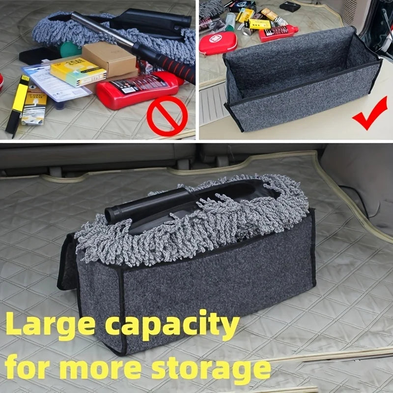 1Pack Car Trunk Organizer Foldable ergonomic handle for SUVs/sedans/trucks SUV